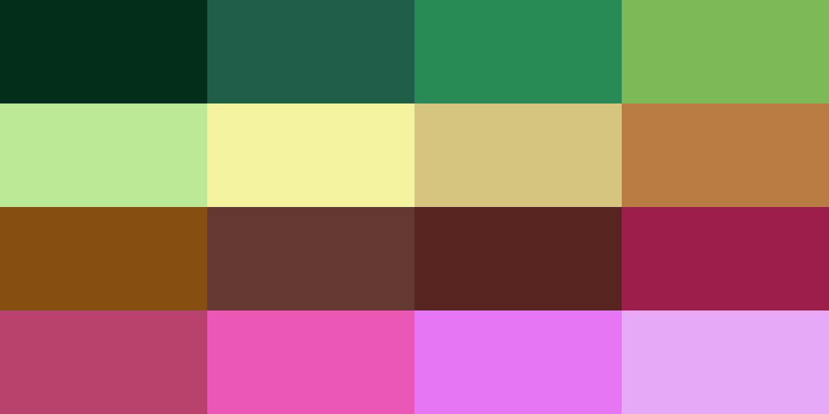 Sprout-16 Palette