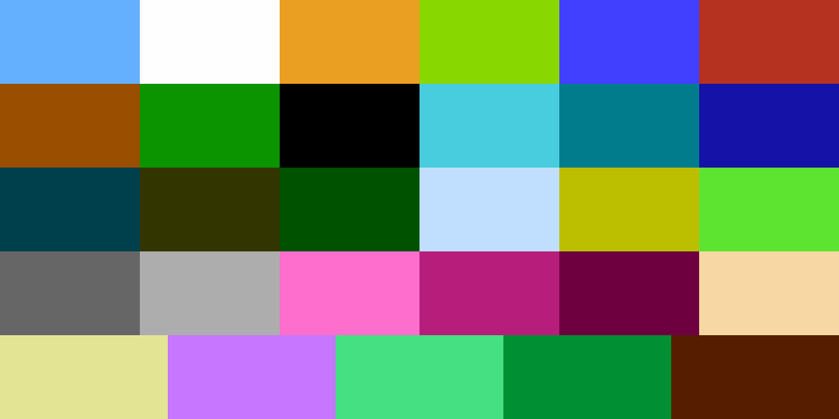 Super Mario 2 (USA) Palette