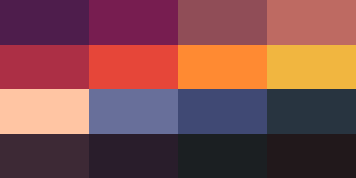 Twilight Town Palette