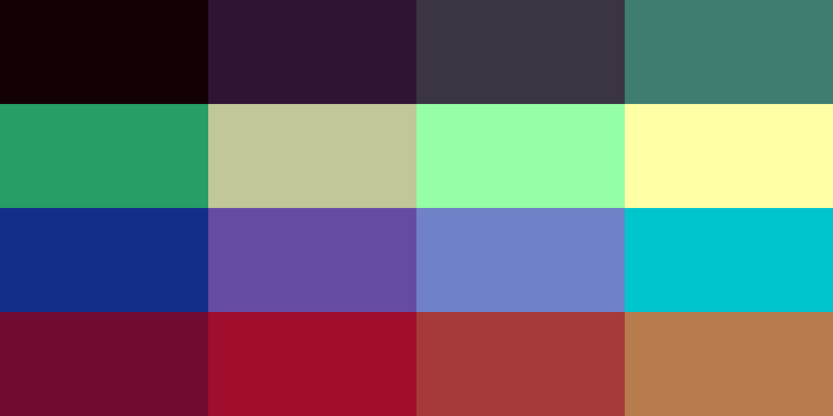 Vampire Waltz Palette