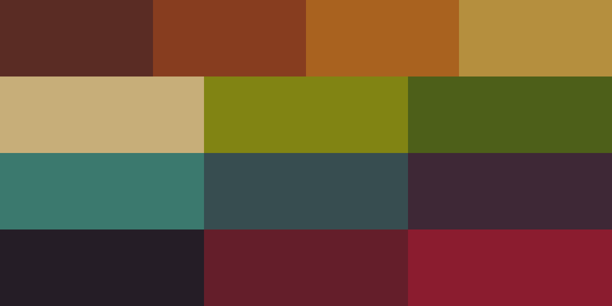 Variation Pumpkin Patch 13 Palette Variation Pumpkin Patch 13 Palette