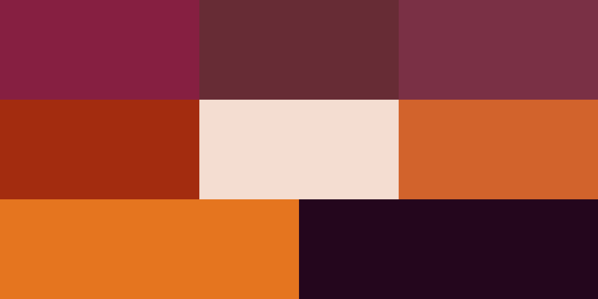 VT Hokiebird Colors Palette