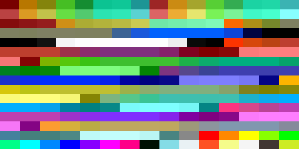 WORLD RAINBOW 256 Palette