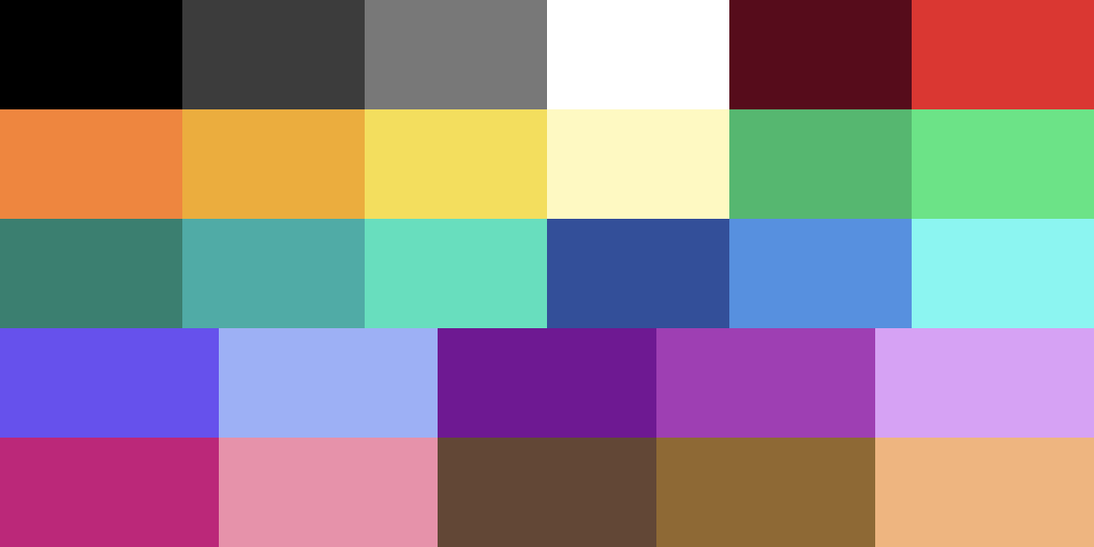 wplace limited colors Palette