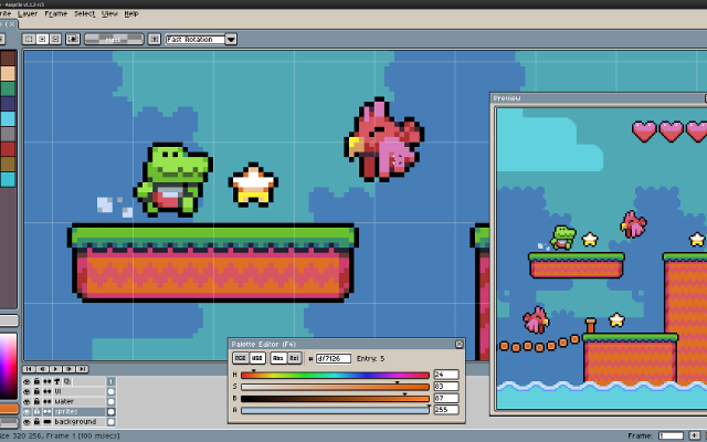 Aseprite screenshot
