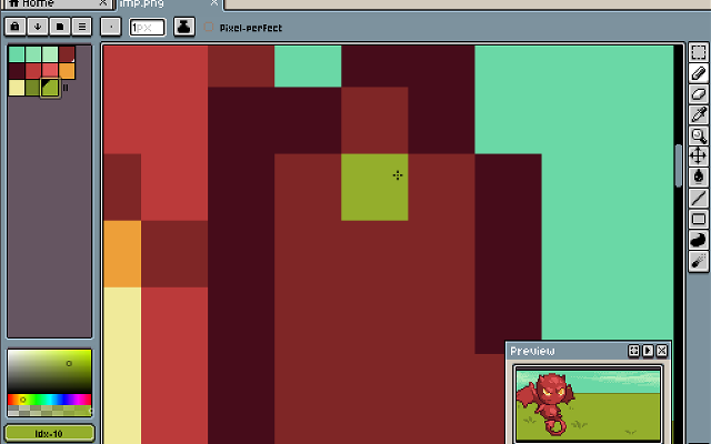 Aseprite screenshot