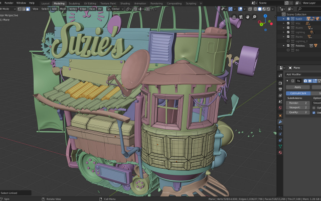 Blender screenshot
