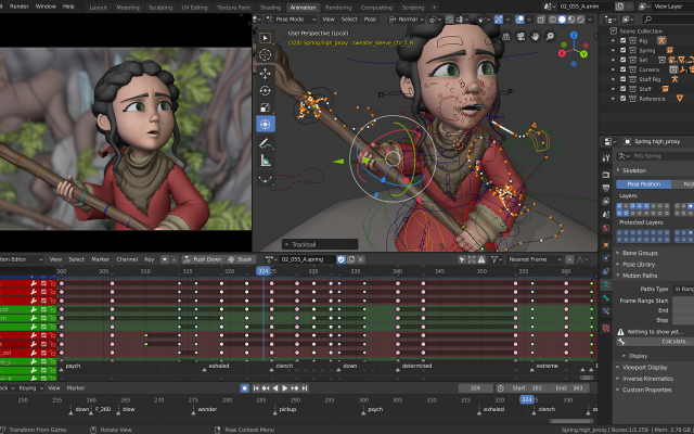 Blender screenshot