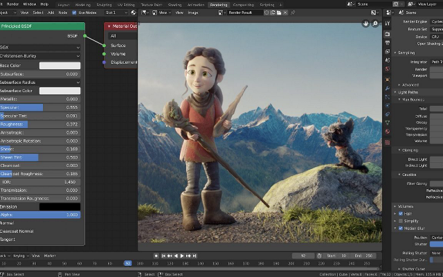 Blender screenshot