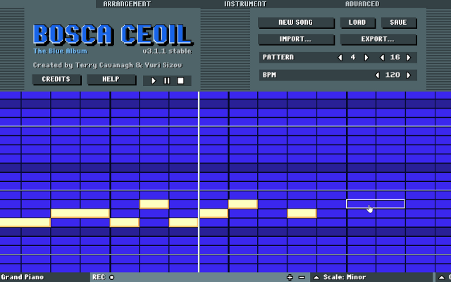 Bosca Ceoil Blue screenshot