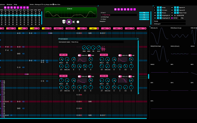 DefleMask screenshot