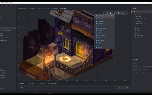 Defold screenshot