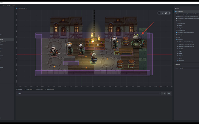 Defold screenshot