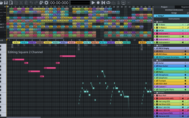 FamiStudio screenshot