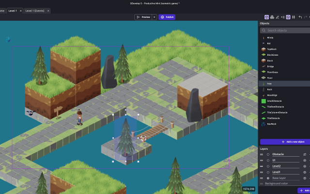 GDevelop screenshot