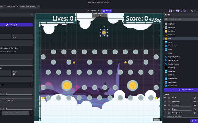 GDevelop screenshot