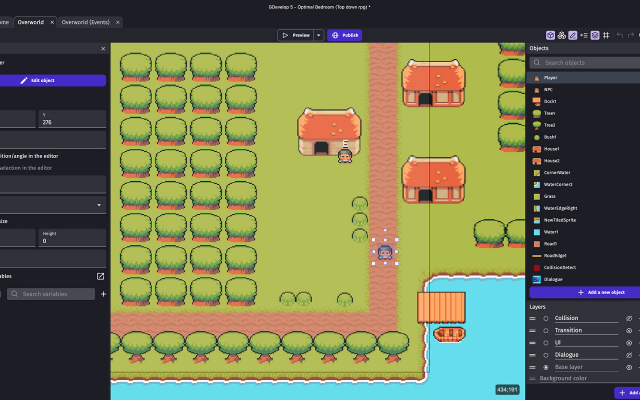 GDevelop screenshot