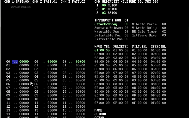 GoatTracker 2 screenshot