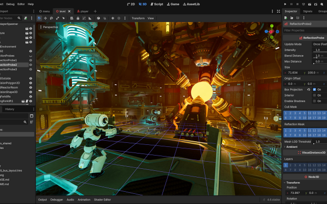 Godot Engine screenshot