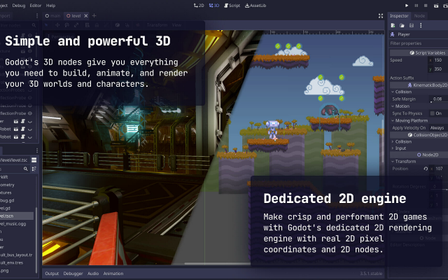 Godot Engine screenshot
