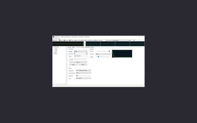 hUGETracker screenshot