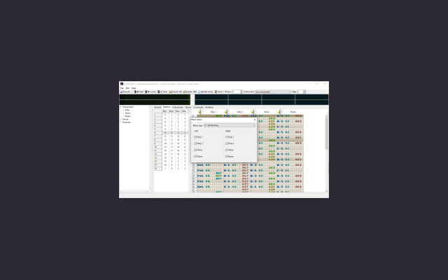 hUGETracker screenshot