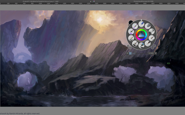 Krita screenshot