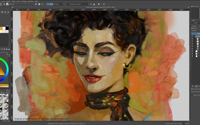 Krita screenshot