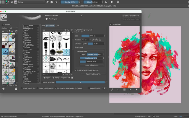 Krita screenshot