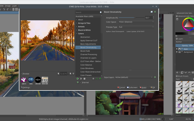 Krita screenshot