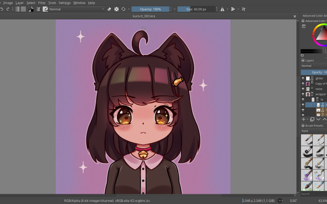 Krita screenshot