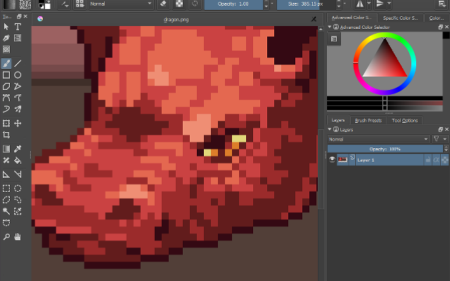 Krita screenshot