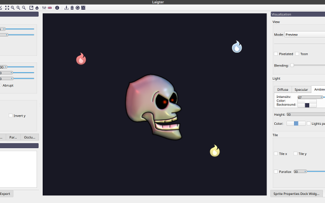 Laigter screenshot