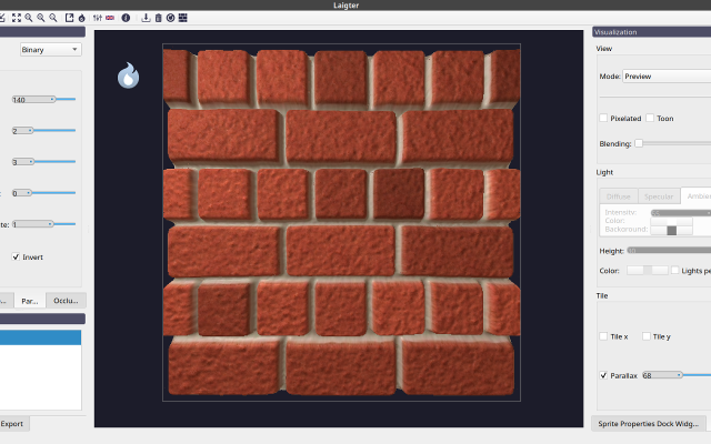 Laigter screenshot