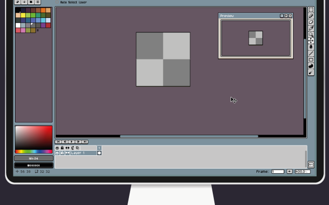 LibreSprite screenshot