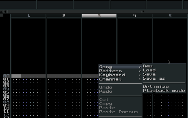 MilkyTracker screenshot