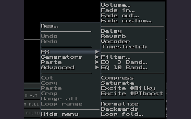 MilkyTracker screenshot