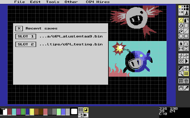 Multipaint screenshot