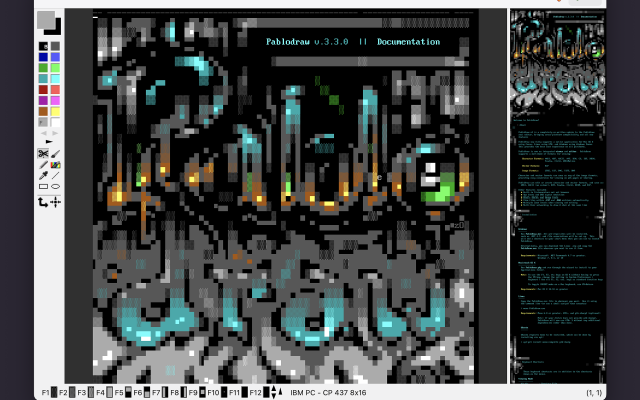PabloDraw screenshot