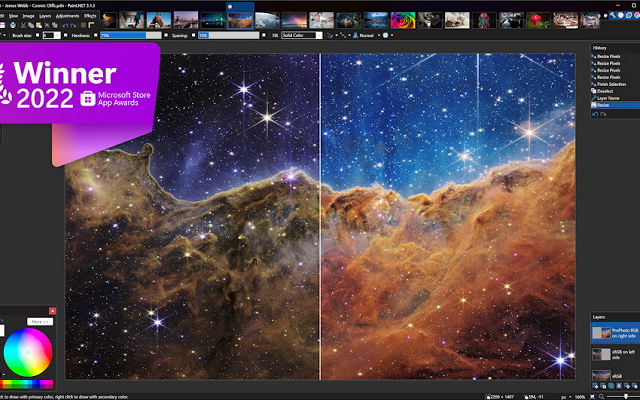 Paint.NET screenshot