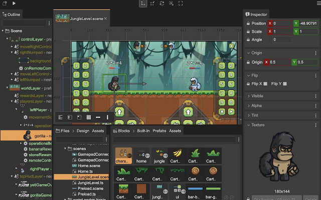 Phaser screenshot