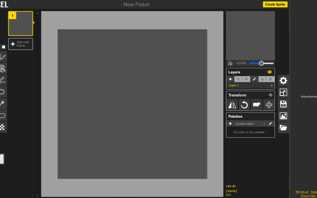 Piskel screenshot