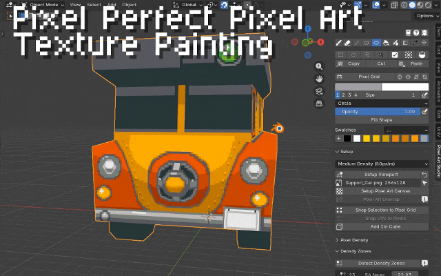 Pixel Art Studio for Blender screenshot