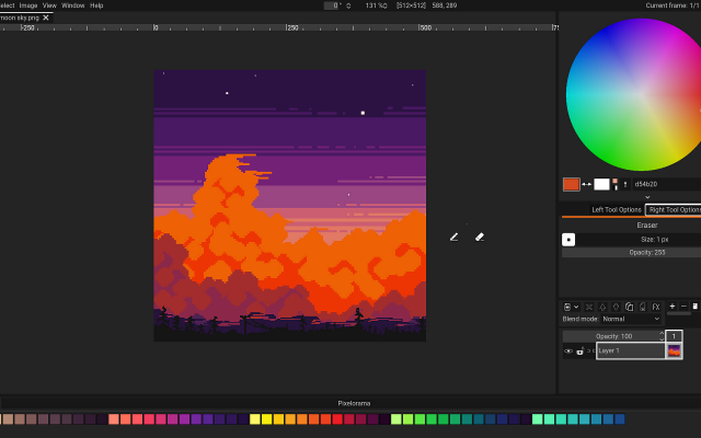 Pixelorama screenshot