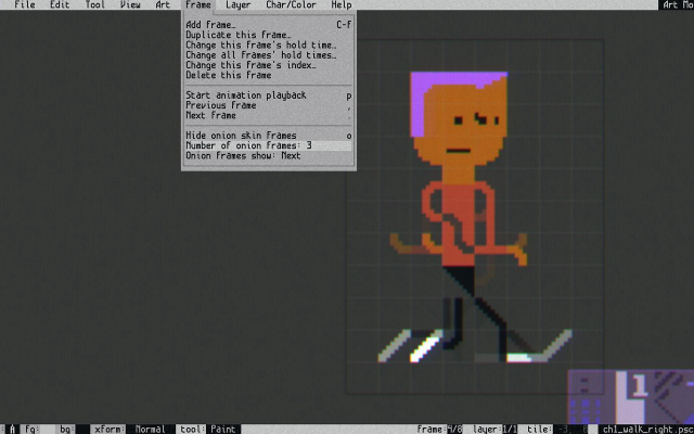 Playscii screenshot