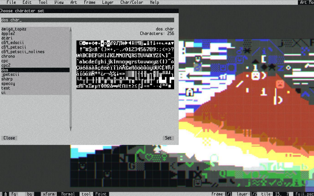 Playscii screenshot