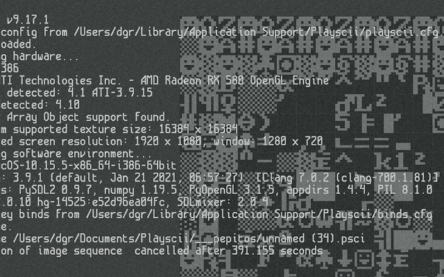 Playscii screenshot