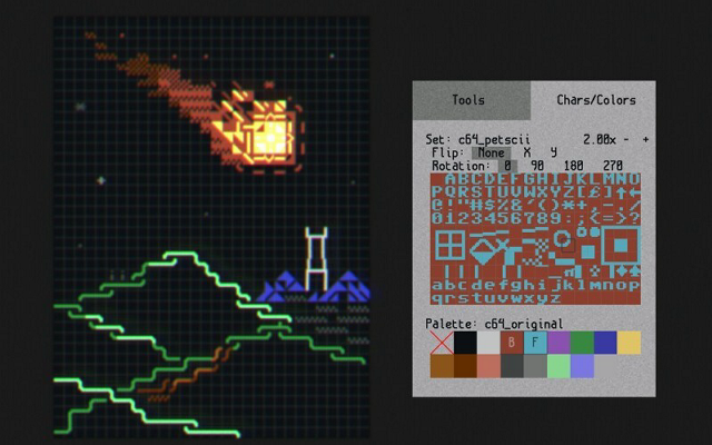 Playscii screenshot