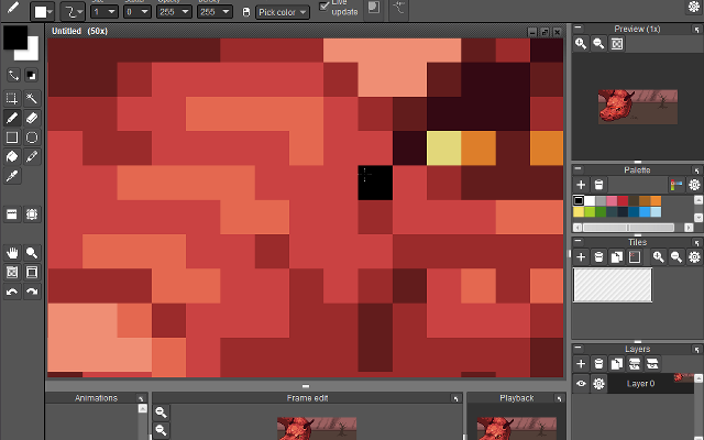 Pyxel Edit screenshot