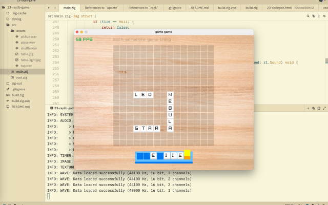 raylib screenshot